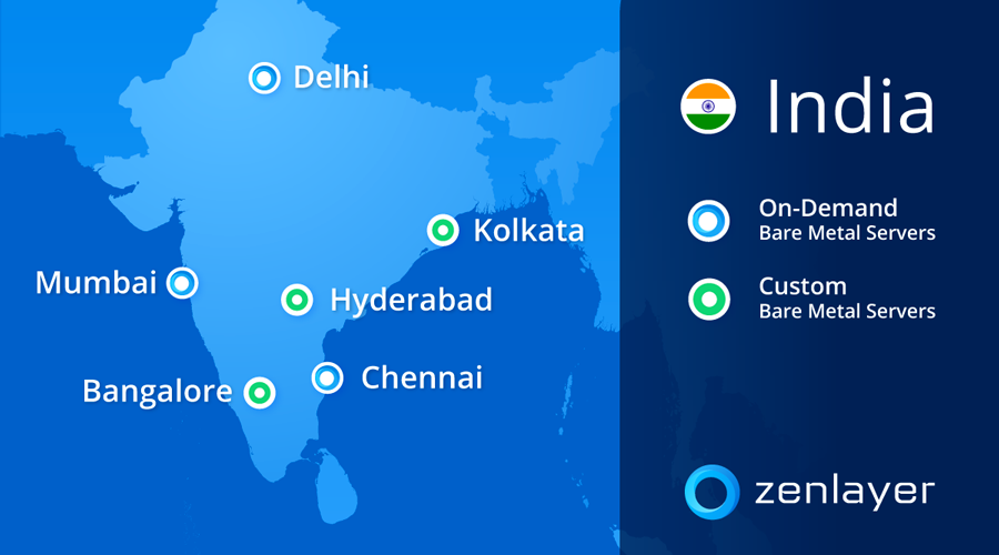 Zenlayer Takes Lead in India Market for On-Demand Bare Metal Cloud
