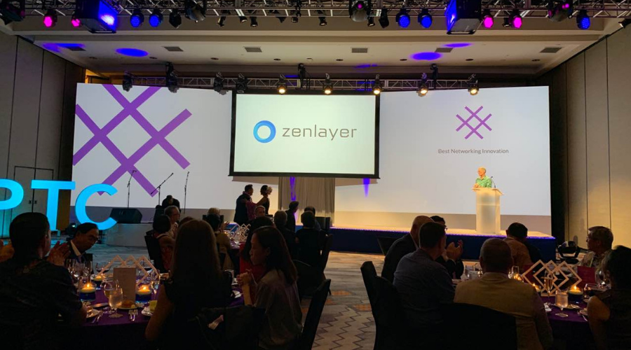 Zenlayer wins PTC networking innovation award