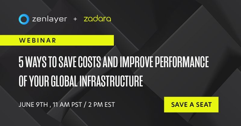 Webinar: 5 Ways to Save Costs and Improve Performance of Your Global Infrastructure